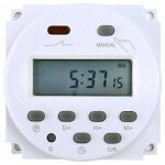 Kzq - minuteur électronique dc12v 16a 16 programmes Écran lcd programmable Kzq - minuteur électronique dc12v 16a 16 programmes Écran lcd programmable