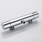 Kzq - mitigeur baignoire thermostatique en laiton, robinet de baignoire avec thermostat arr�t de s�curit� ...