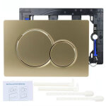 Kzq ? plaque de commande wc geberit sigma 01 ? installation sans outils ? compatible avec r�servoirs ...