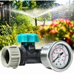Kzq - reducteur de pression eau, contr�leur d'irrigation de jardin avec manom�tre vanne de r�duction ...