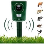 Kzq - r�pulsif � ultrasons pour chat - fonctionne avec piles - imperm�able - r�pulsif ext�rieur avec ...