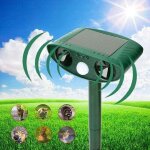 Kzq - rpulsif  ultrasons pour souris avec dtecteur de mouvement, rpulsif d'extrieur tanche pour ...