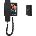 Kzq - sonnette sans fil avec camra et cran 1080p, visiophone sans fil tanche ip44, interphone vido ...