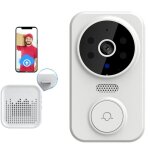 [jamais utilis�]kzq sonnette vid�o sans fil m8 smart visual doorbell interphone bidirectionnel vision ...