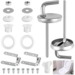 2 fixation cuvette charniere wc universel, charniere abattant, kit de fixation abattant wc universel ...