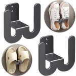 Lablanc - lot de 2 supports � chaussures muraux en m�tal - �tag�re � chaussures suspendue sans per�age ...
