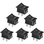 Lablanc - 6 pi�ces interrupteur � bascule, ac 6a / 250v, 10a / 125v, interrupteur � bascule 2 broches, ...