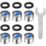 Lablanc - 6 pices mousseur robinet m18, avec 6 joint d'tanchit et 1 cl  fourche, filtre  robinet ...