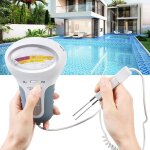 Appareil de test de qualit de l'eau 2 en 1, testeur de ph pc - 102, pour testeur de chlore de l'eau ...
