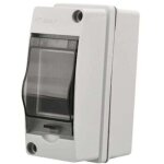 Lablanc - coffret electrique etanche exterieur ip65, 2 modules, abs de surface en plastique, boite de ...