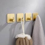 Lablanc - crochets adh�sifs de charge puissante, crochets muraux anti - rouilles porte - serviette accroche ...