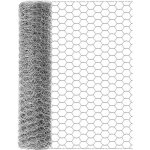 Lablanc - fil à poulet 16'' x 600'' (40cm x 15m), clôture extérieure antirouille hexagonale galvanisée ... Lablanc - fil à poulet 16'' x 600'' (40cm x 15m), clôture extérieure antirouille hexagonale galvanisée ...