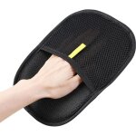 Gants anti - peluches lavables pour enlever les poils d'animaux et les vêtements et meubles réutilisables ... Gants anti - peluches lavables pour enlever les poils d'animaux et les vêtements et meubles réutilisables ...