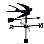 Lablanc - girouette hirondelle, girouette de d�coration, kit d'indicateurs de direction du vent ext�rieur ...