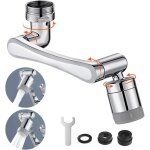 Lablanc - mousseur robinet, 1080 degr�s multifonctionnel filtre �conomiseur d'eau, pivotant mousseur ...