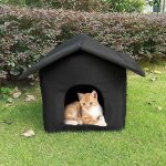 Niche d'extrieur rsistante aux intempries pour chat, niche d'intrieur pour chien, tente pliante rsistante ...