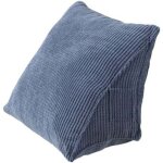 Oreiller triangle oreiller de lecture confortable coussin repos lombaire avec poche à fermeture Éclair ... Oreiller triangle oreiller de lecture confortable coussin repos lombaire avec poche à fermeture Éclair ...