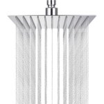 Lablanc - pommeau de douche carr� 10 pouces tete de douche pluie pommeau de douche carr� en acier inoxydable ...