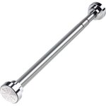 Tringle extensible de 40  55 cm pour rideau de douche, ensemble de tringles tlescopiques sans perage ...