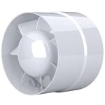 Ventilateur extracteur d'air, conomique 100mm, 12w / 130m, extracteur axial conduit en ligne : salle ...