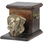 Labrador retriever - une urne pour les cendres de chien avec une statuette, une urne lgante pour un ...