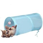 [jamais utilis�] labyrinthe � 5 tunnels interactif, pliable et l�ger en tissu froiss� avec pompon et ...