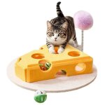 Labyrinthe en feutre pour chats