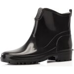 Ladeheid bottes en caoutchouc pour femmes courtes bottines imperm�ables bottes de pluie �l�gantes et ...