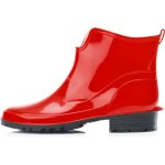 Ladeheid bottes en caoutchouc pour femmes courtes bottines imperm�ables bottes de pluie �l�gantes et ...