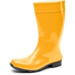Ladeheid bottes de pluie femme en caoutchouc pvc avec semelle ext�rieure antid�rapante 100% imperm�able ...