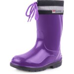 Ladeheid bottes de pluie mixte enfant bottes en caoutchouc resistantes � l'eau pour fille et gar�on chaussures ...