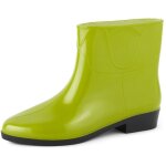 Ladeheid bottines bottes de pluie chaussure femme lazt201801 (herbeux, 38 eu)