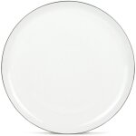 Laguiole cuisson - lot de 6 assiettes plates blanc -  s�l�ne