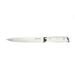 Laguiole cuisson - couteau � trancher blanc 33cm -  el�gance