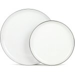 Laguiole cuisson - service 12 pi�ces blanc -  s�l�ne