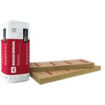 Laine de roche rockmur kraft p. 10 cm r= 2, 85 - 135x60 cm - paquet de 8 - rockwool