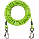 Laisse pour chien de 10 m avec crochet à ressort durable et sac de rangement, laisse réfléchissante anti ... Laisse pour chien de 10 m avec crochet à ressort durable et sac de rangement, laisse réfléchissante anti ...
