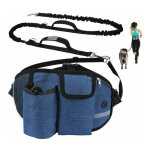 Laisse chien laisse mains libres chien jusqu' 110kg absorption de choc, confortable, couture rflchissante, ...