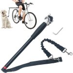 Laisse pour chien de v�lo, pet dog bicycle leash, laisse d'exercice pour chien mains libres, laisse r�tractabl ...