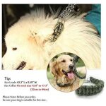 Laisses pour colliers et laisses pour chiens durables, laisse r�glable en nylon tress�