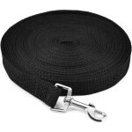 Laisse de dressage pour chien 30m laisse longue pour chien poign�e rembour�e en nylon, longue sangle ...