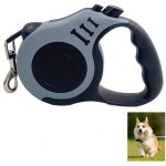 Laisse enrouleur pour gros chien, laisse r�tractable pour chien de 3 m�tres, laisse chien enroleur pour ...