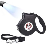 Laisse r�tractable, laisse enrouleur pour chien, laisse chien r�tractable avec lumi�re, laisses r�tractables ...