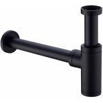 Laiton siphon de lavabo, universel syphon avec 200mm tube d'extension, 1 1 / 4 x 32mm r�glable sifon ...