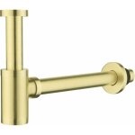 Laiton siphon de lavabo, universel syphon design 1 1 / 4 x 32mm, rglable anti odeur dore, or bross