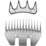 Lame de cisaille  mouton, coupe - laine lectrique droite  13 dents, pice de rechange pour ciseaux ...