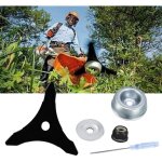 Lame de dbroussailleuse  trois dents one - for - all pour machines stihl, husqvarna, mitox, echo, kawasaki ...