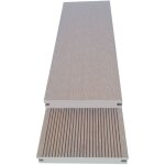 Green outside - lame terrasse pleine beige. 2. 60m - qualit pro - lame bois composite rversible
