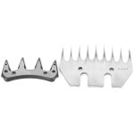 Lame de tondeuse  mouton en acier inoxydable, remplacement de coupe de cisaille  haute duret, 9 dents ...