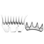 Lame de tondeuse  moutons en acier inoxydable, remplacement de coupe haute duret (9 dents courbes ...
